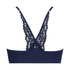 Naadloze bralette Rose, Blauw