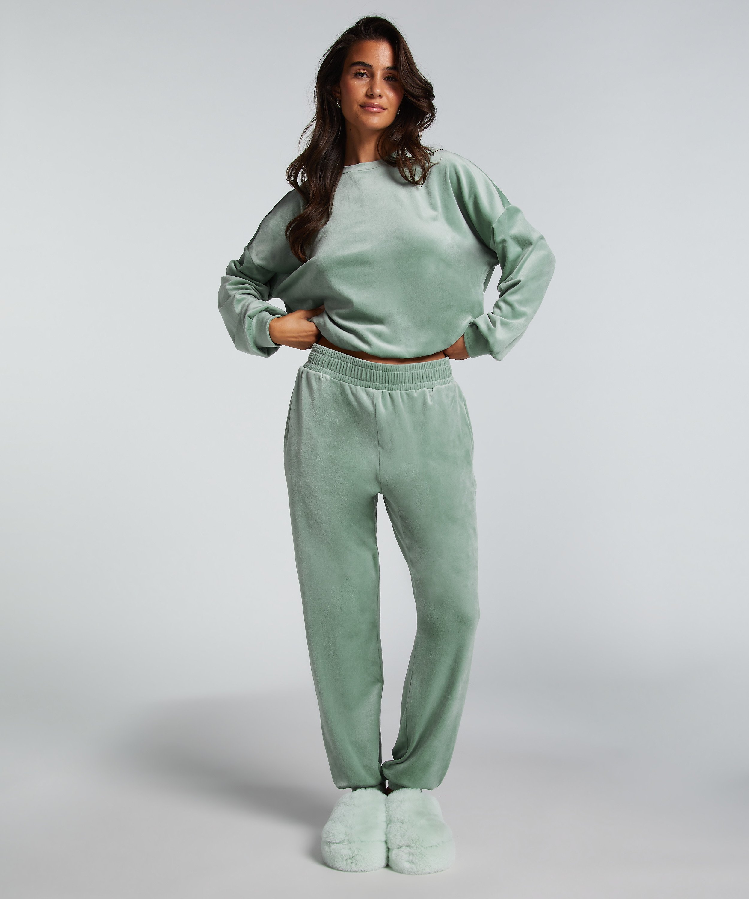 Velours Top, Groen, main