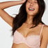 Soutien-gorge &agrave; armatures pr&eacute;form&eacute; Jane, Rose