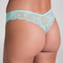 Invisible string Lace back, Blauw