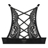 Voorgevormde push up beugel bh Cardi, Zwart
