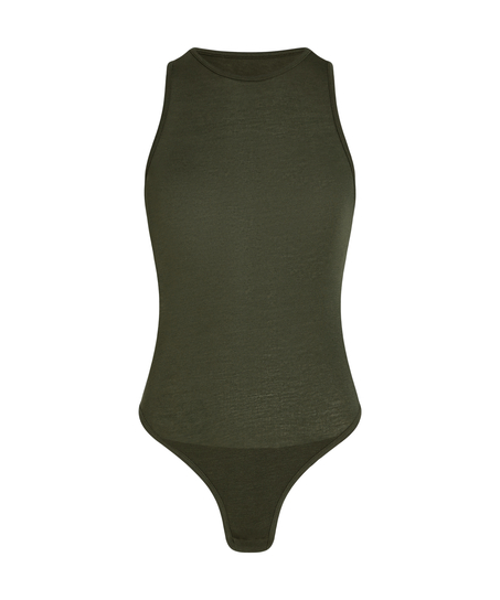 super soft Body met Cashmere, Groen