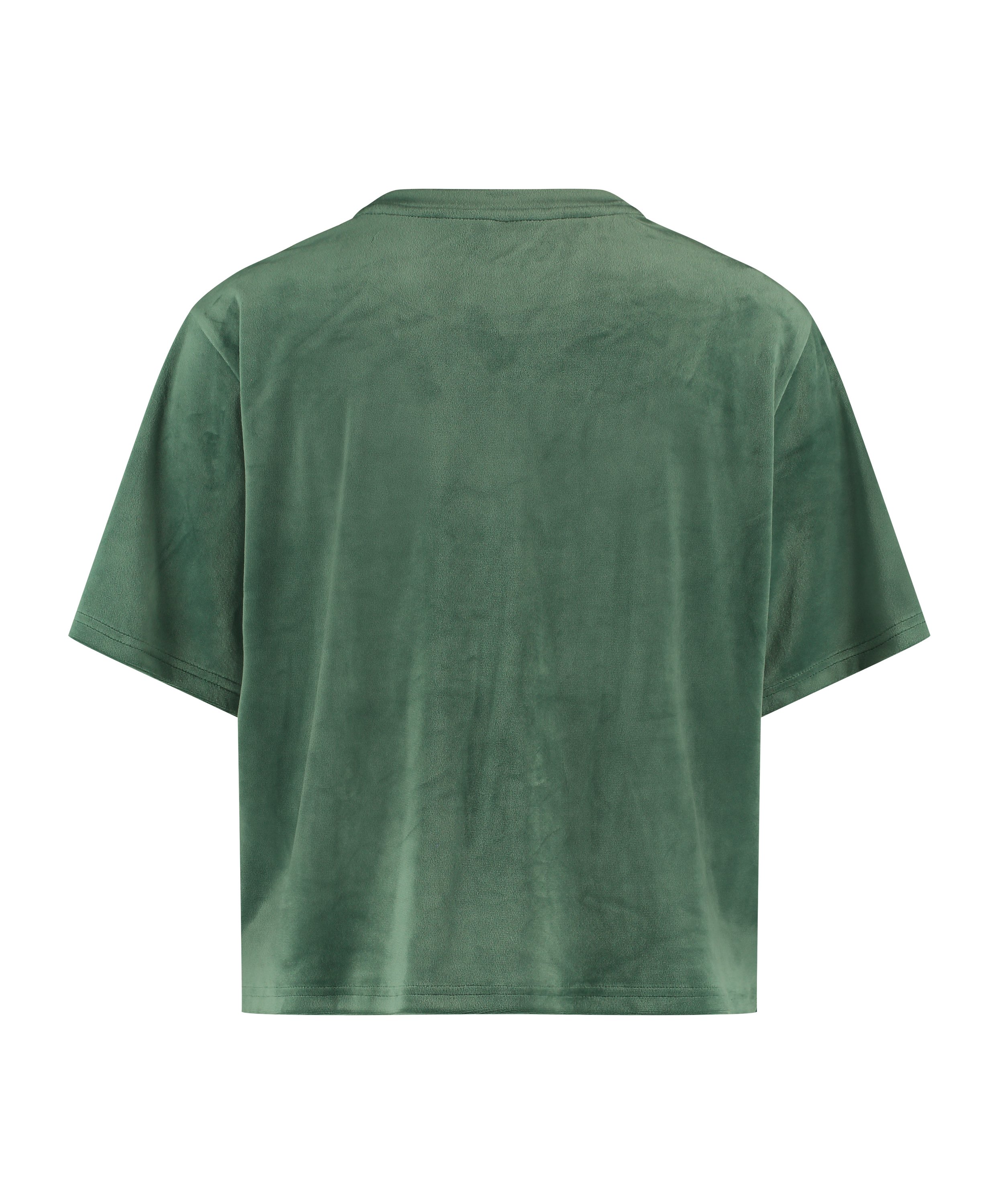 Top Velours Pocket, Groen, main