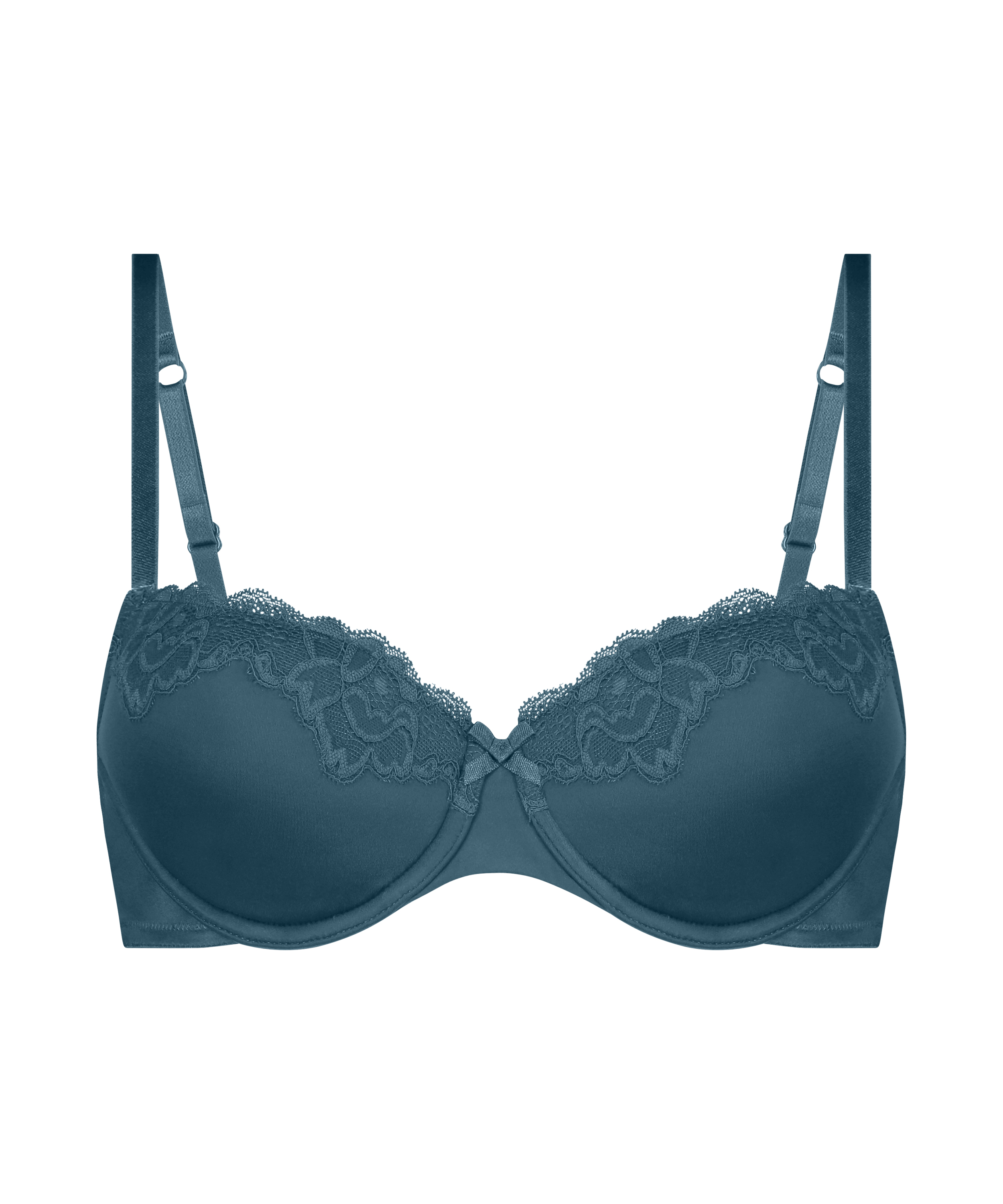 Voorgevormde beugel bh Lace & Shine, Blauw, main