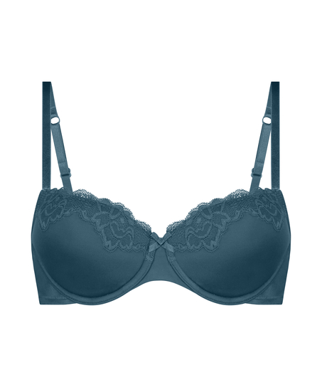 Voorgevormde beugel bh Lace & Shine, Blauw