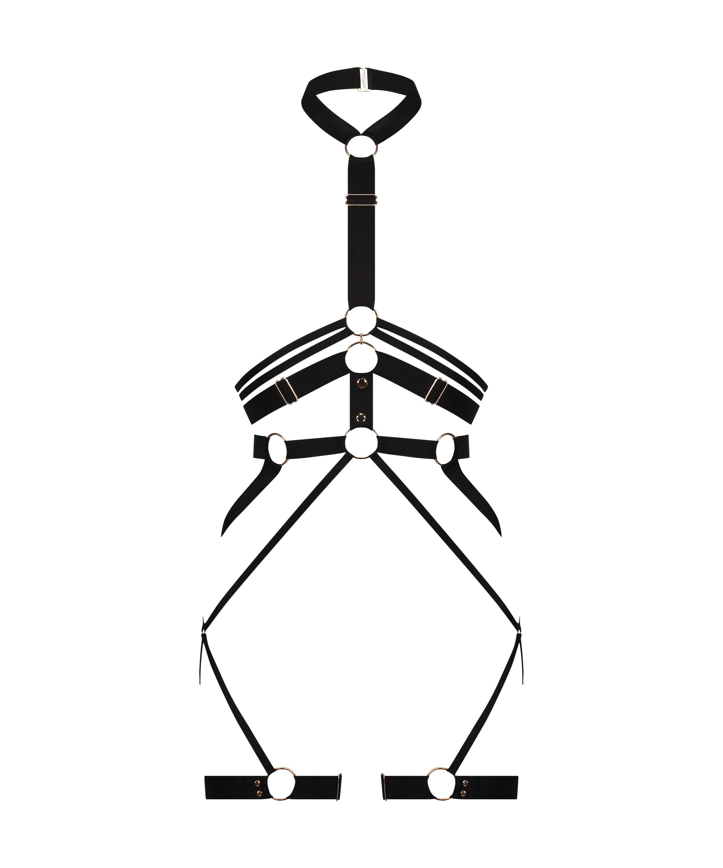 Private Harnais, Noir, main