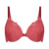 Voorgevormde push-up beugel bh Marine, Rood