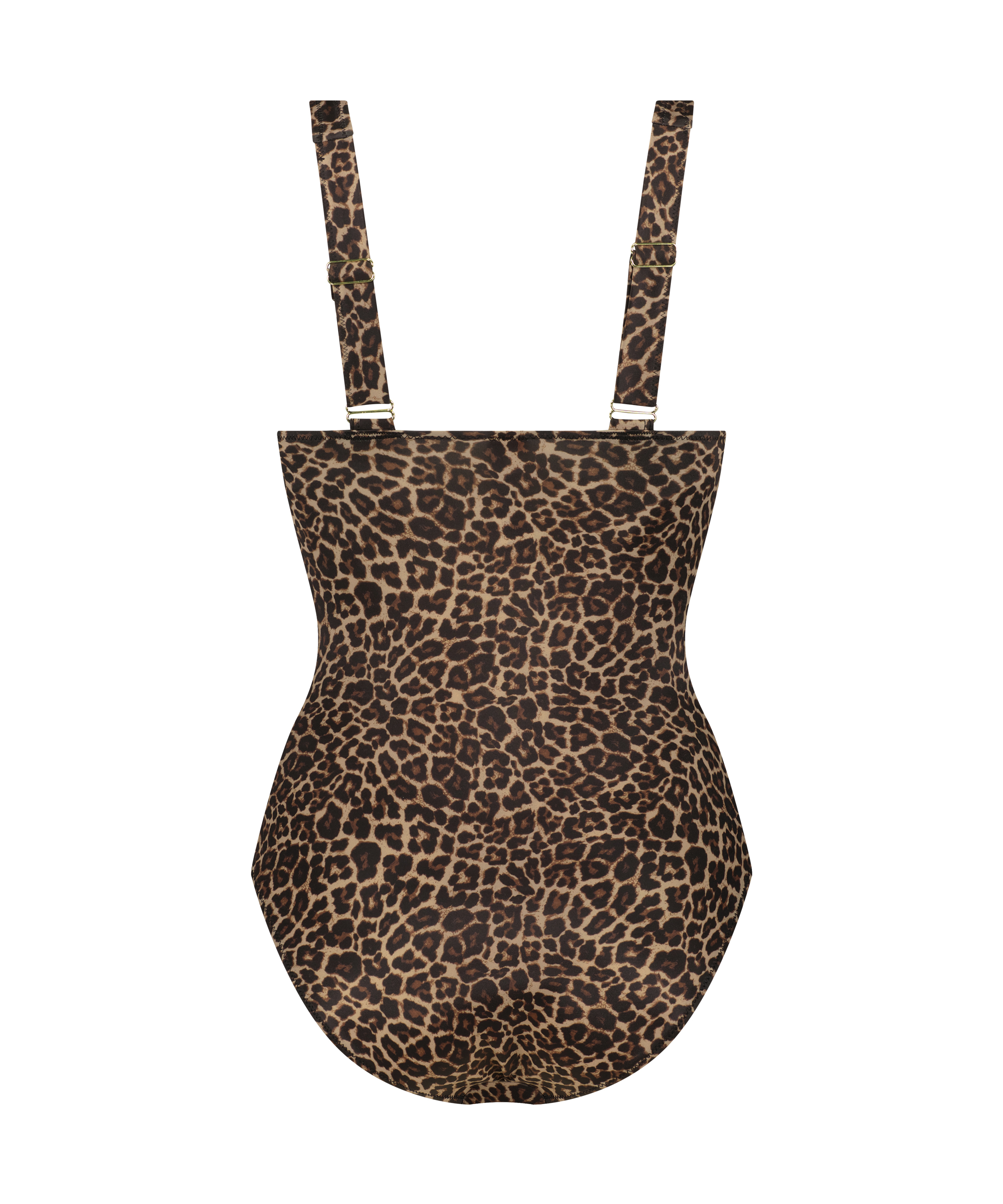 Maillot de bain Leopard, Brun, main