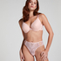 Slip br&eacute;silien Celia, Rose