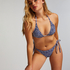 Triangel bikinitop Lobos, Blauw