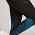 HKMX Legging de sport taille haute Slash, Bleu