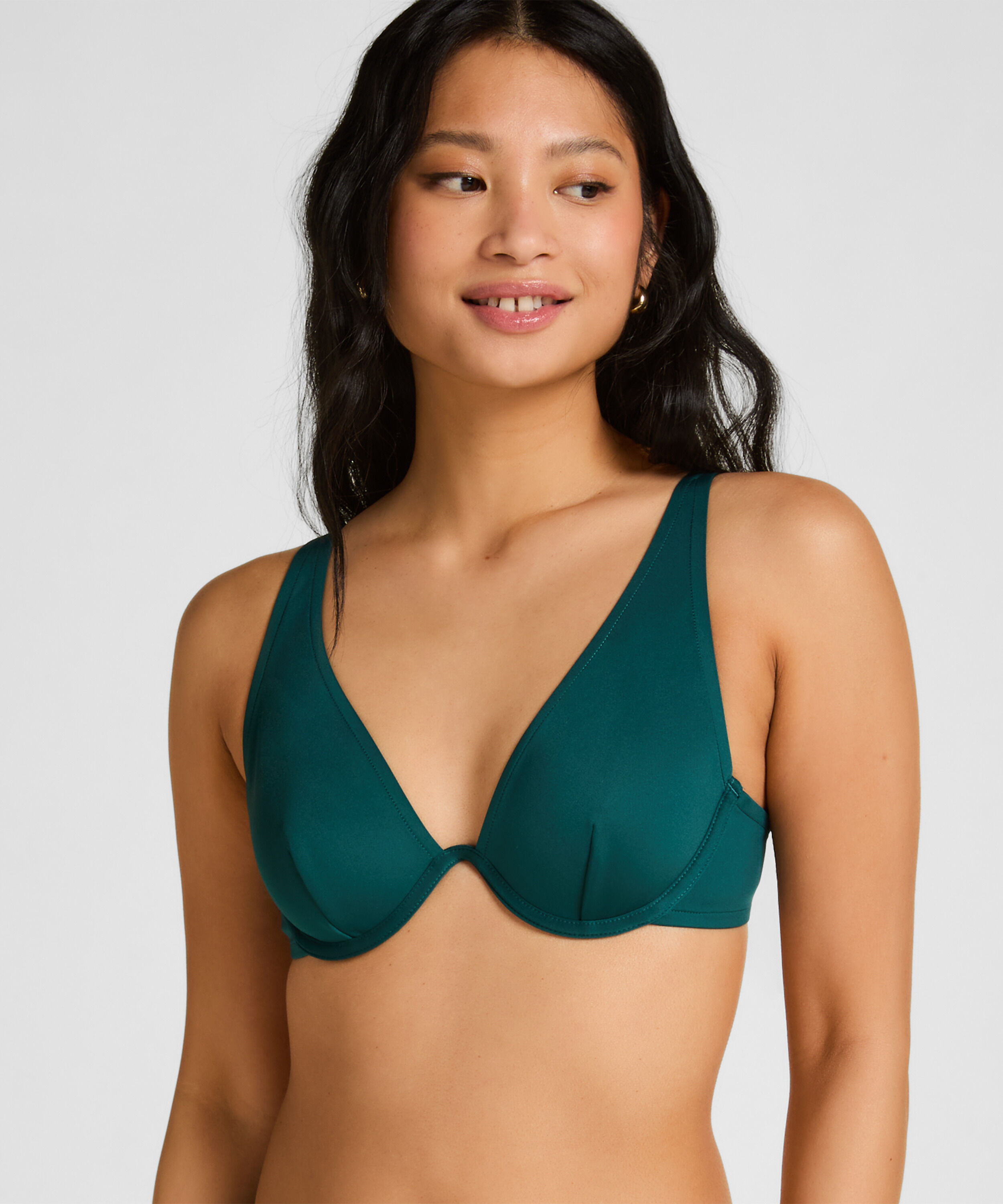 Haut de bikini en néoprène, Vert Haut de bikini en néoprène, Vert