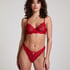 Soutien-gorge non-rembourré à armatures Isabelle, Rouge