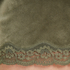 Short velours dentelle, Vert