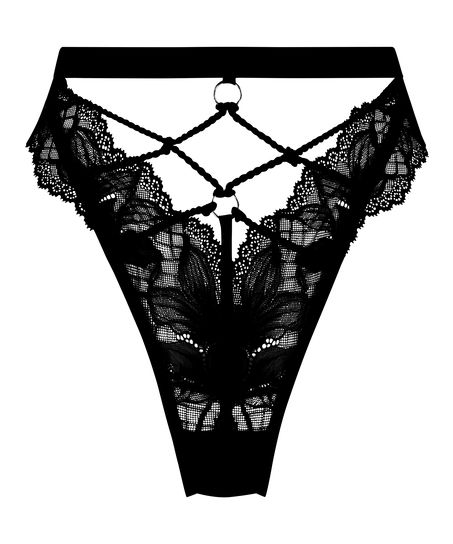 Slip brésilien Bellini, Noir