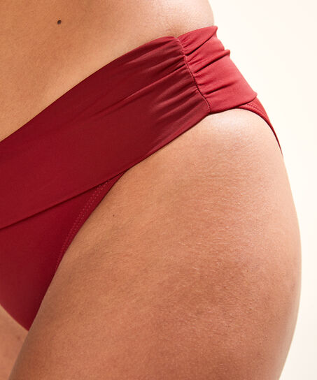 Fold over Bikinislip Sunset Dream, Rood