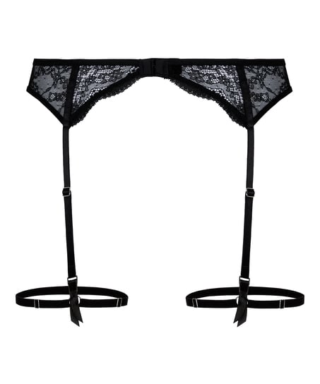 Porte-jarretelles Isabelle, Noir