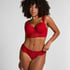 Voorgevormde longline beugel bh Whitney, Rood