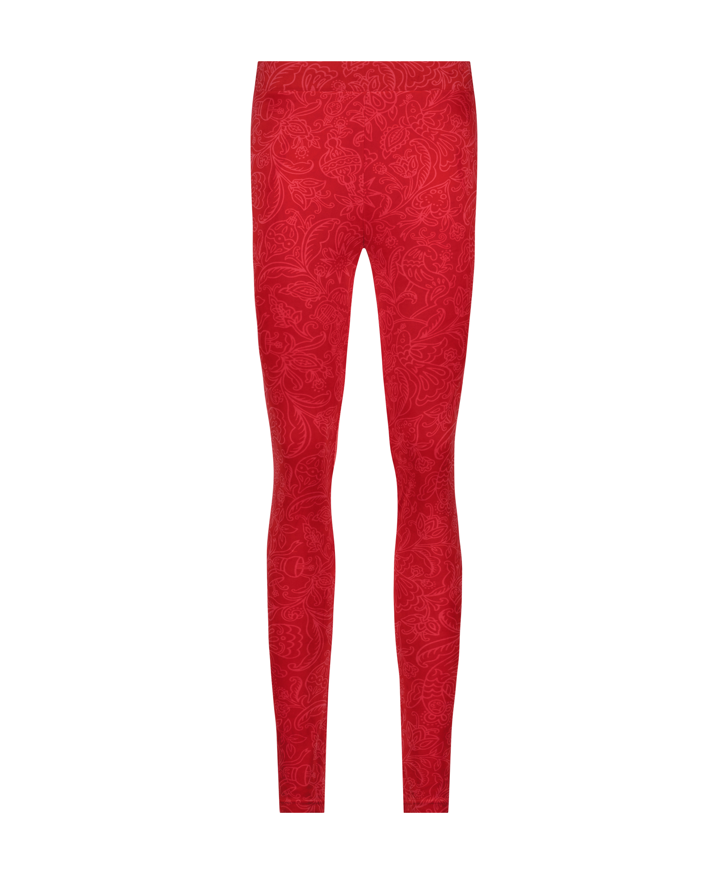 Legging Velours, Rood, main