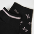 Lot de 2 paires de chaussettes en coton Trainerliners, Noir