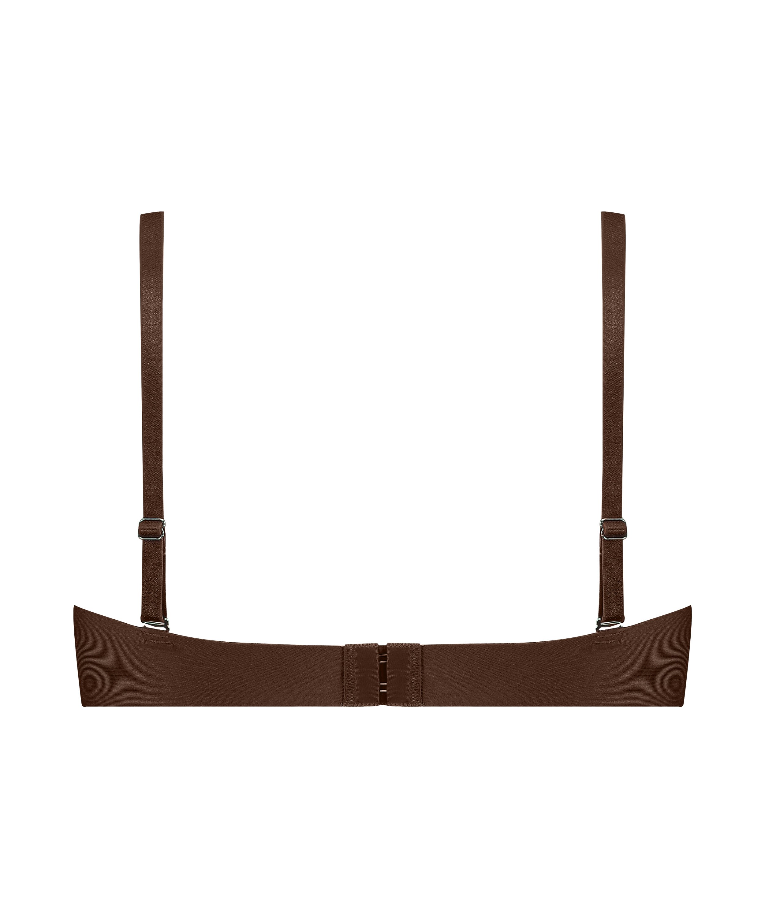 Voorgevormde strapless beugel bh Jane, Bruin, main