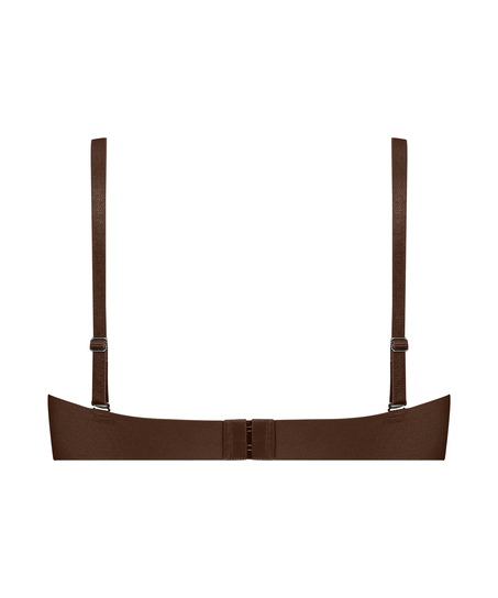 Voorgevormde strapless beugel bh Jane, Bruin
