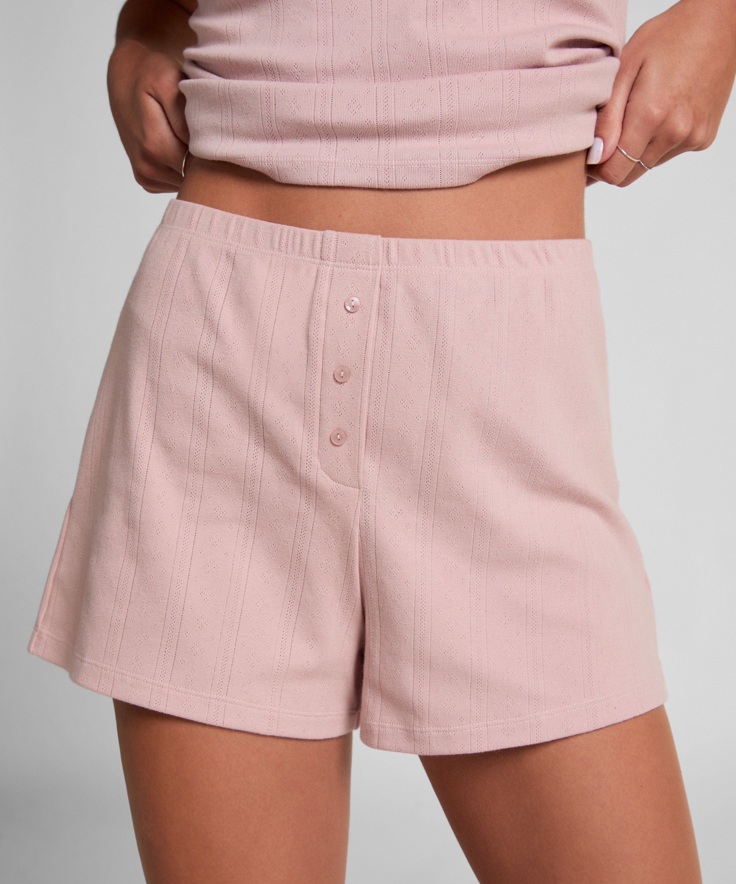 Pointelle Short, Roze, main