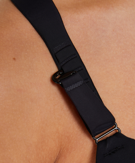 HKMX Soutien-gorge de sport The All Star Xtreme Maintien niveau 2, Noir