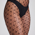 Collants en crochet, Noir