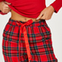 Petite pyjamabroek Flanel, Rood