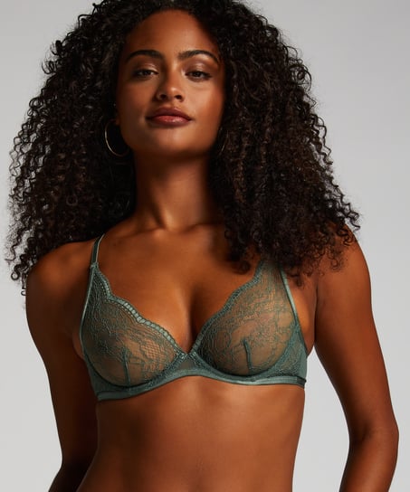 Soutien-gorge à armatures non-préformé Isabelle, Vert