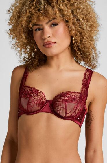 Hunkemöller Niet-Voorgevormde Beugel Bh Catherine Rood