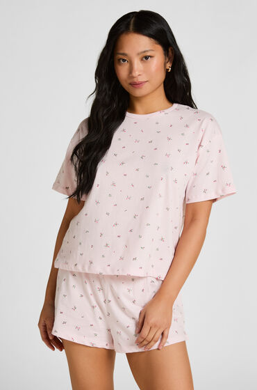 Hunkemöller Pyjama Set Katoen Roze