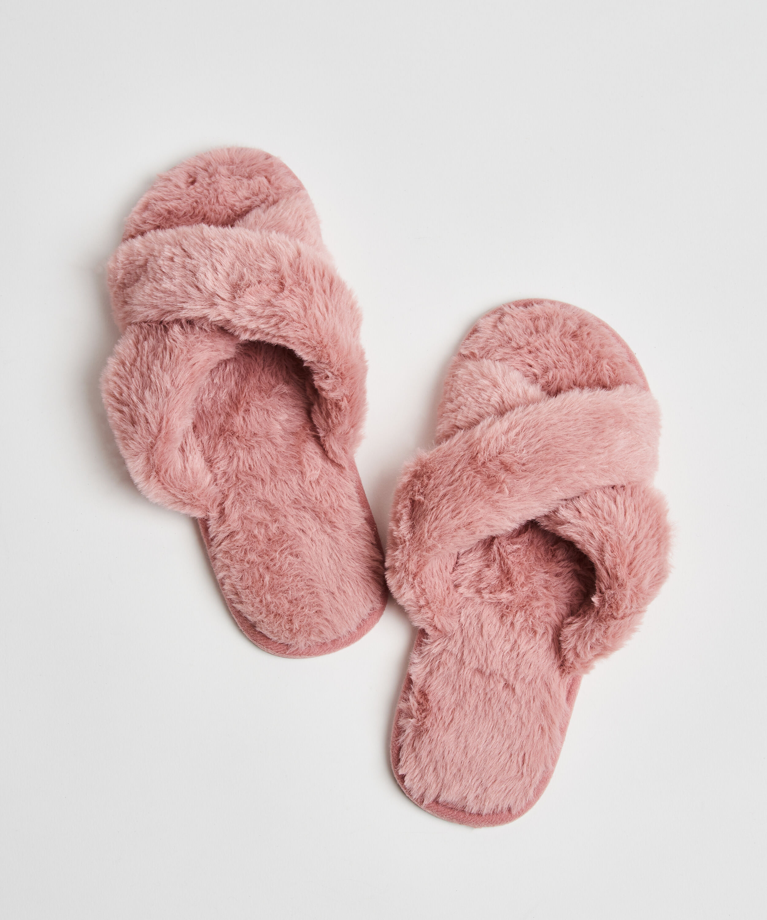 Slippers Velours, Roze