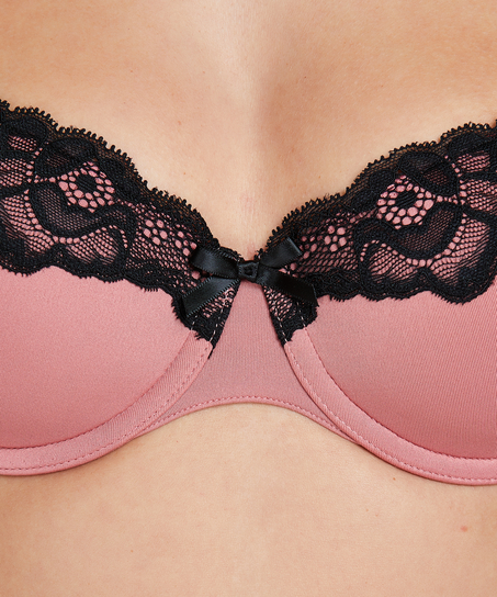 Soutien-gorge &agrave; armatures pr&eacute;form&eacute; Secret Lace, Rose