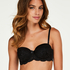 Voorgevormde strapless beugel bh Mara, Zwart