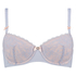 Voorgevormde beugel bh Theresa, Blauw