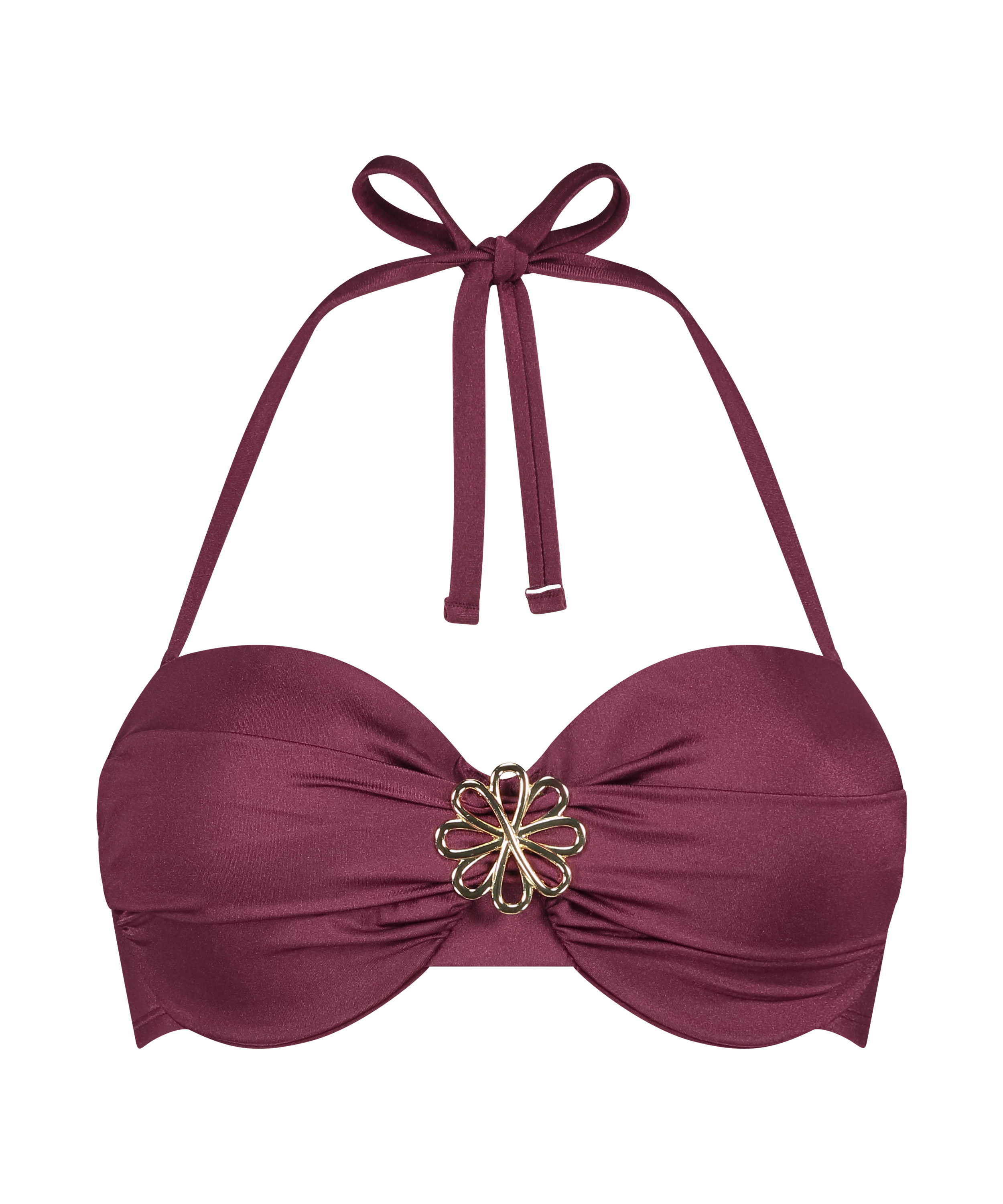 Haut de bikini Push-Up Yucatan, Rouge, main