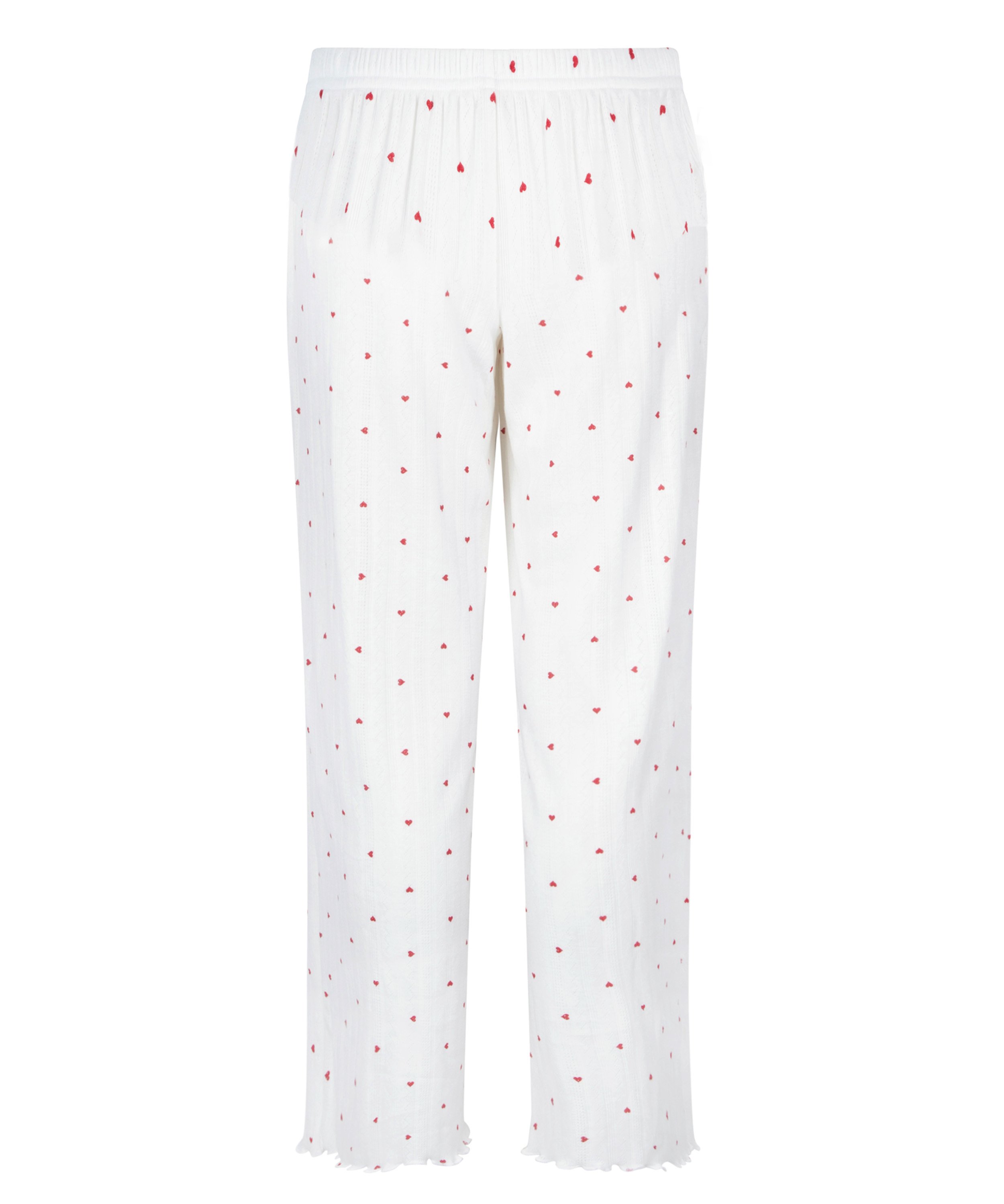 Pyjamabroek Pointelle, Wit, main