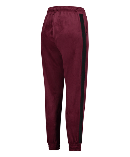 HKMX Sport broek Velours, Rood
