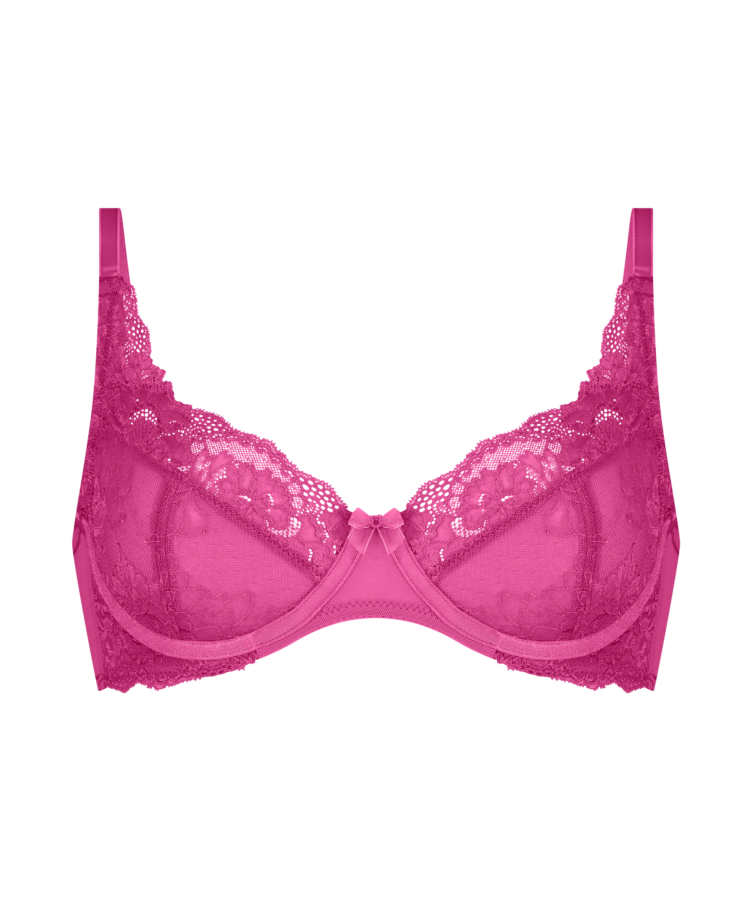 Soutien-gorge &agrave; armatures non-pr&eacute;form&eacute; Ida, Rose, main
