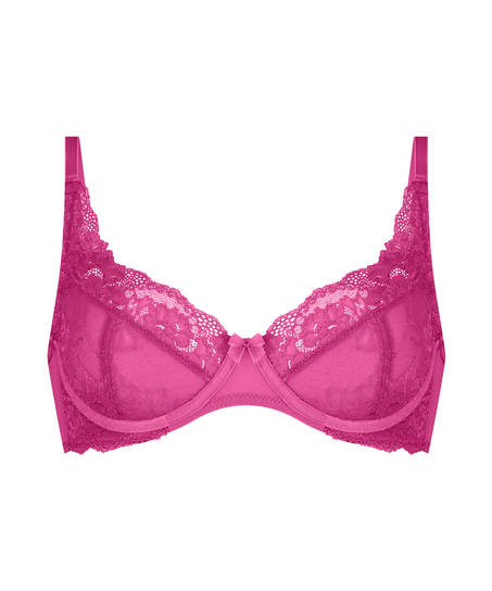 Soutien-gorge &agrave; armatures non-pr&eacute;form&eacute; Ida, Rose