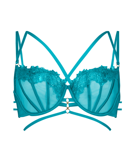 Soutien-gorge &agrave; armatures non-pr&eacute;form&eacute; Eros, Bleu