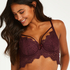 Soutien-gorge &agrave; armatures pr&eacute;form&eacute; longline Marilee, Pourpre