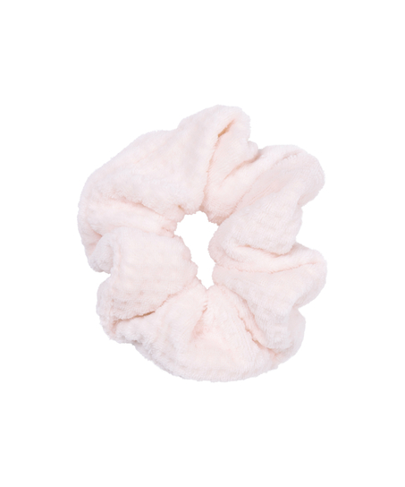 Hoofdband en scrunchie, Roze