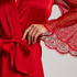 Kimono Satin Lace, Rood