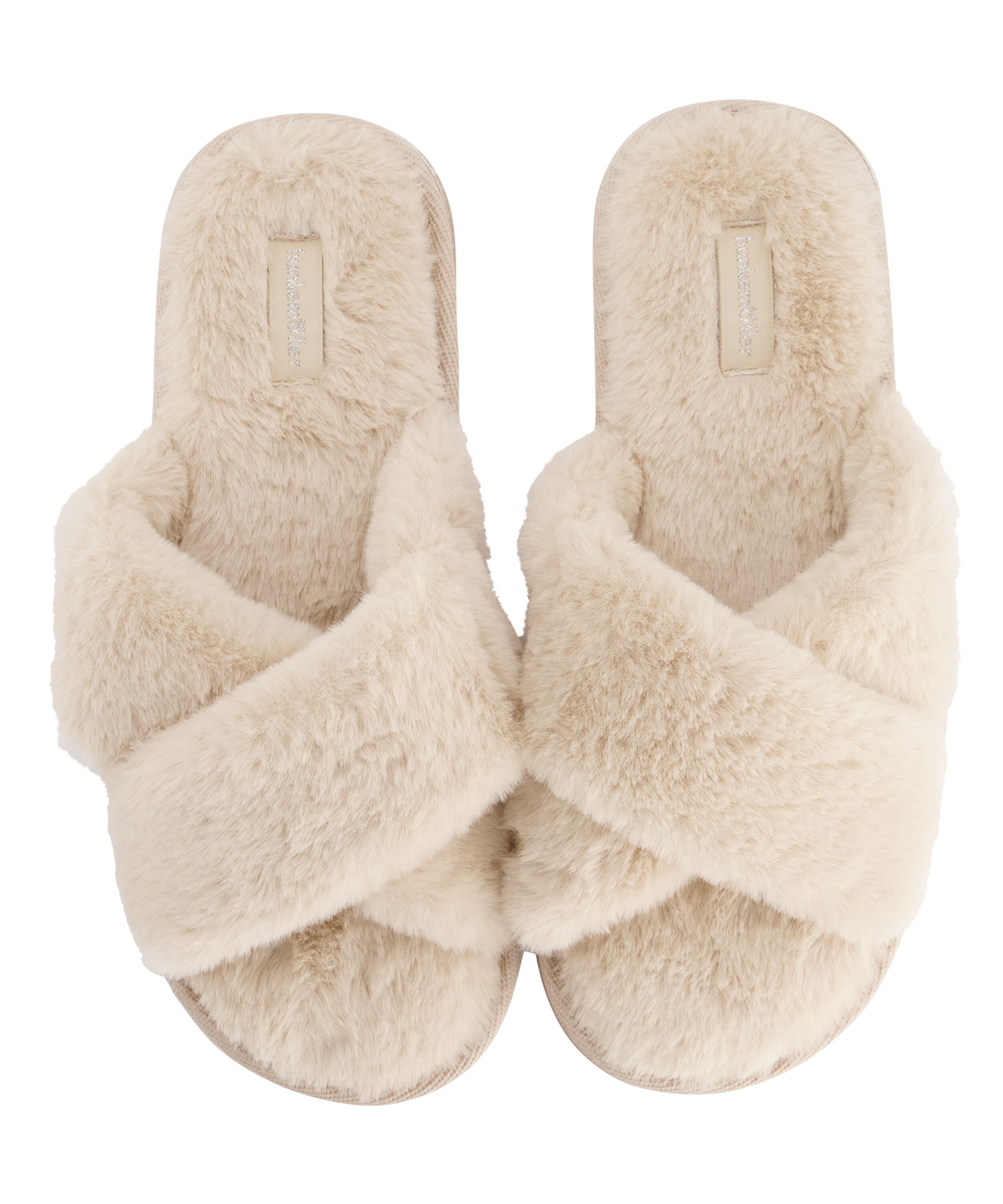 Chaussons Lia, Beige