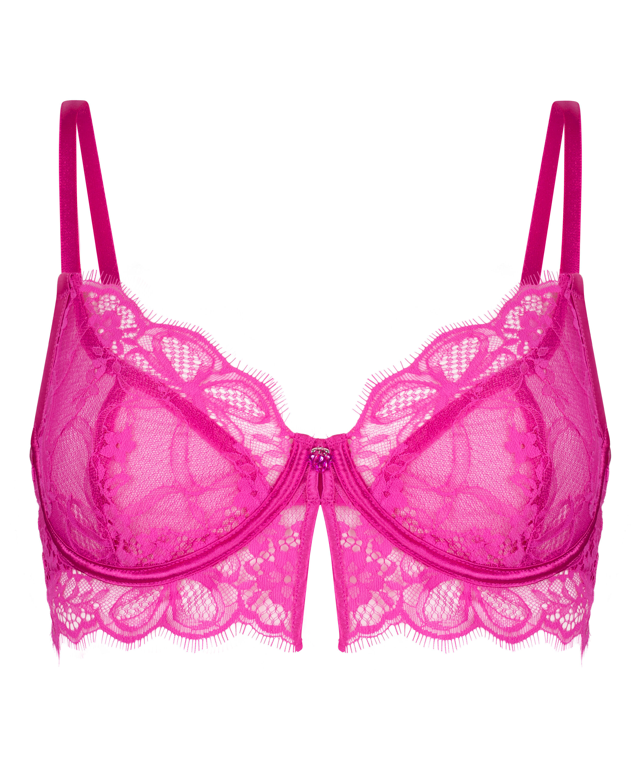 Soutien-gorge &agrave; armatures non-rembourr&eacute; Prina, Rose