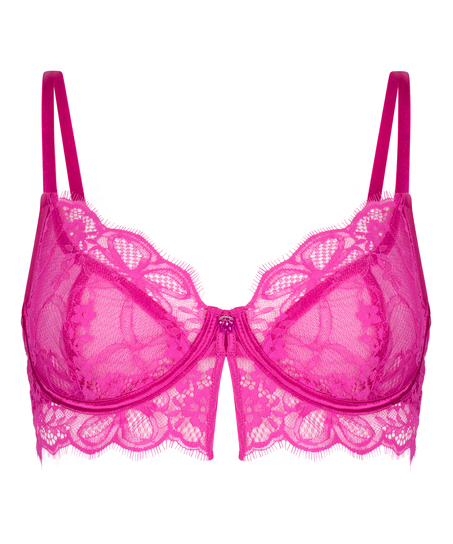 Soutien-gorge &agrave; armatures non-rembourr&eacute; Prina, Rose