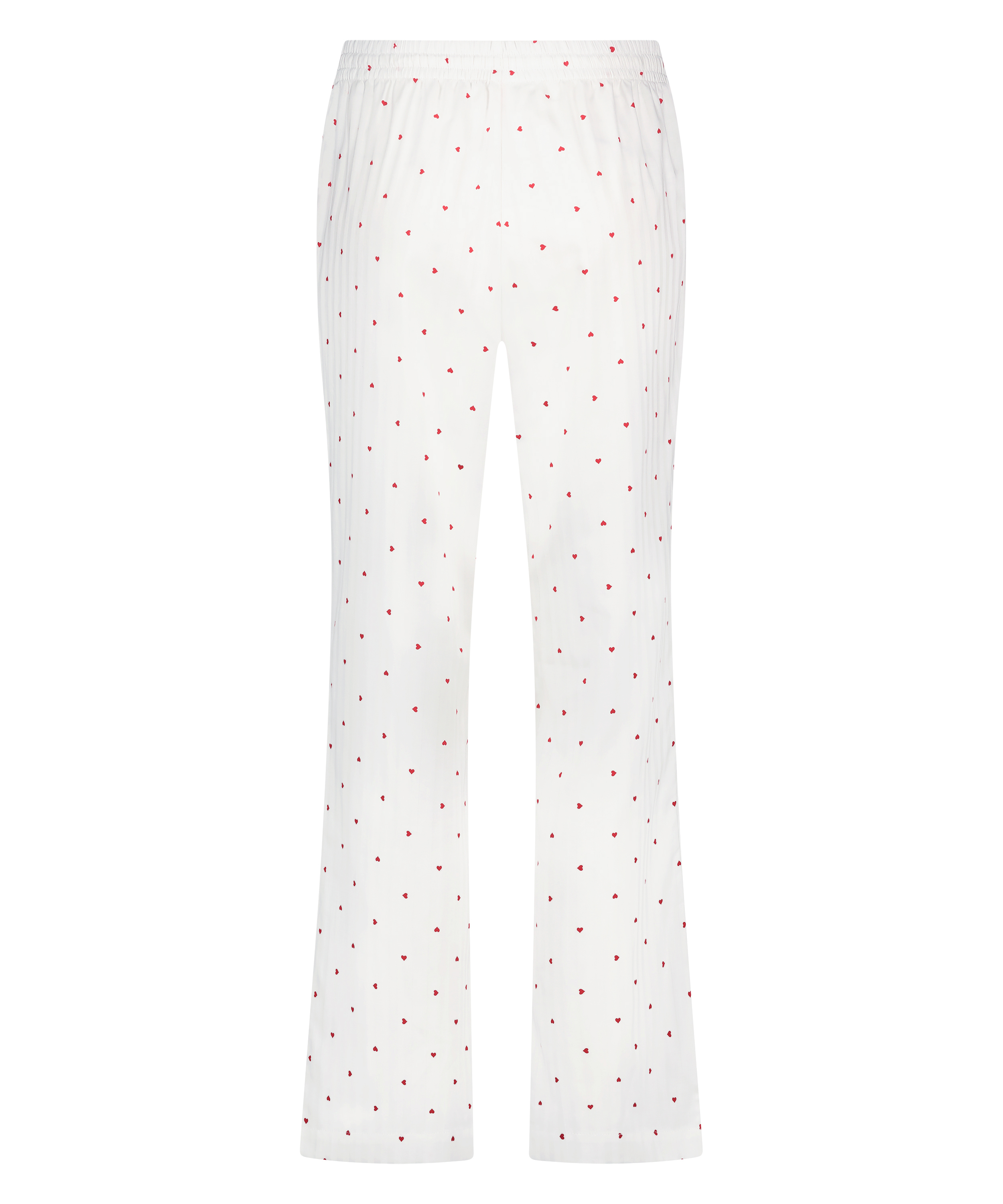 Petite pyjamabroek Jacquard Hearts, Wit, main